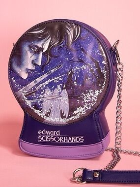 NWT Vixen by Micheline Pitt Edward Scissorhands Snowglobe Purse